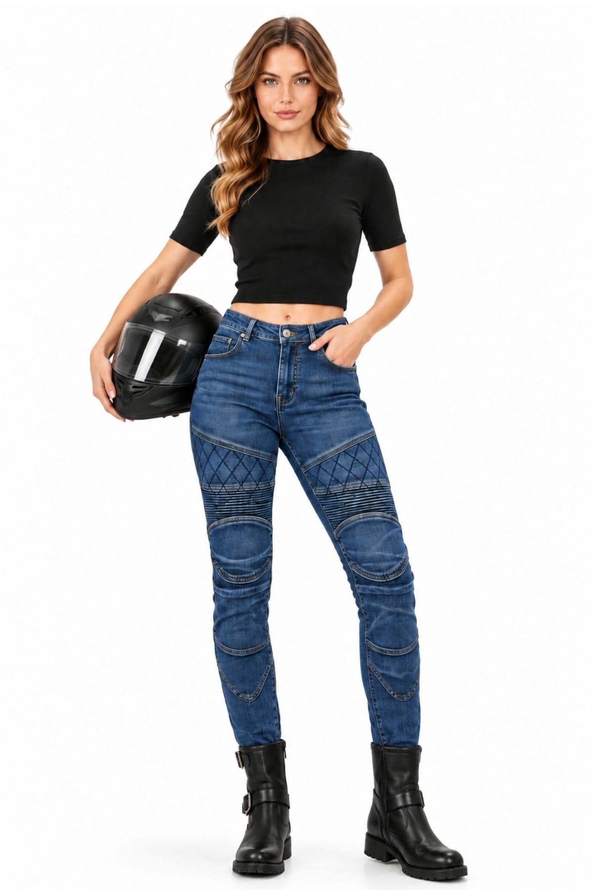FemGuard Women's Riding Jeans