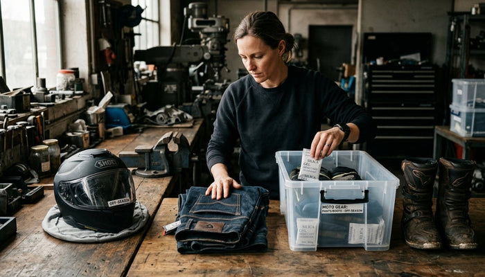 How to Store Motorcycle Gear in the Off-Season