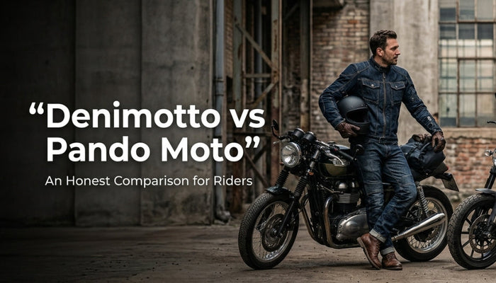 Denimotto vs Pando Moto: An Honest Comparison for Riders
