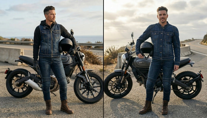 Motorcycle Vest vs Motorcycle Jacket: When Each One Wins