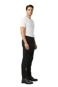 Black Kevlar Denim Made Biker Jeans