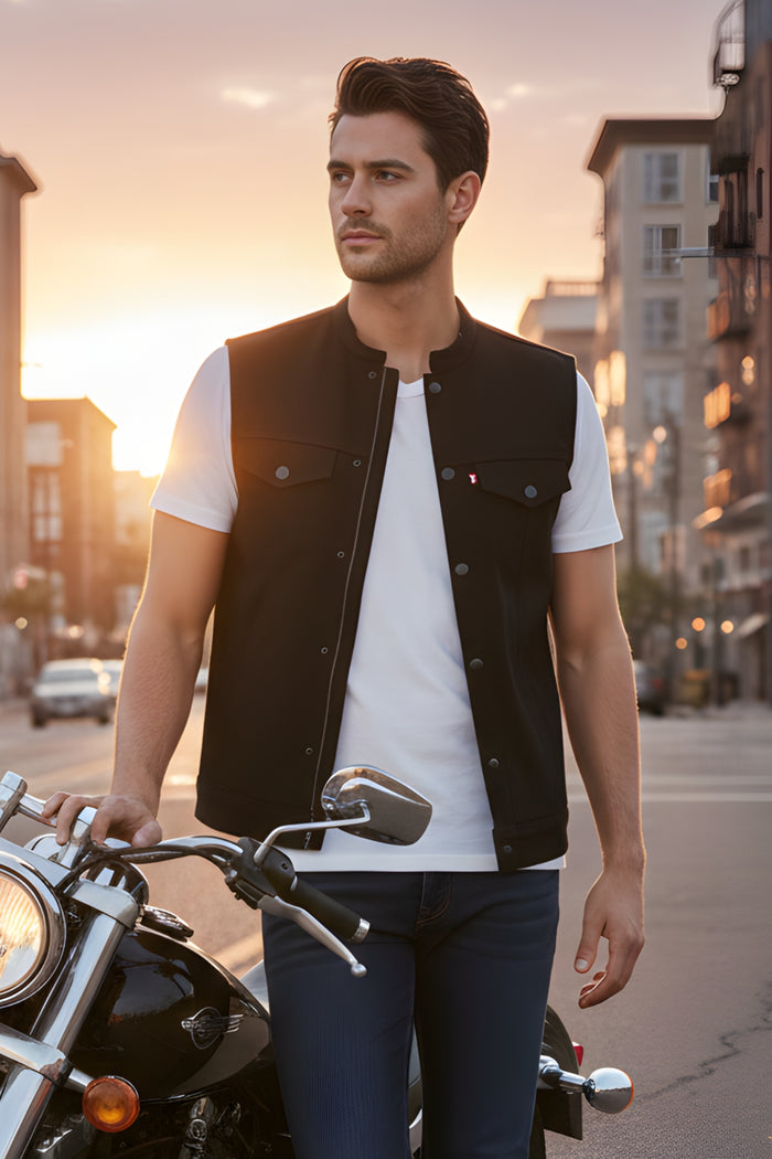 Nightshade Concealed Denim Vest