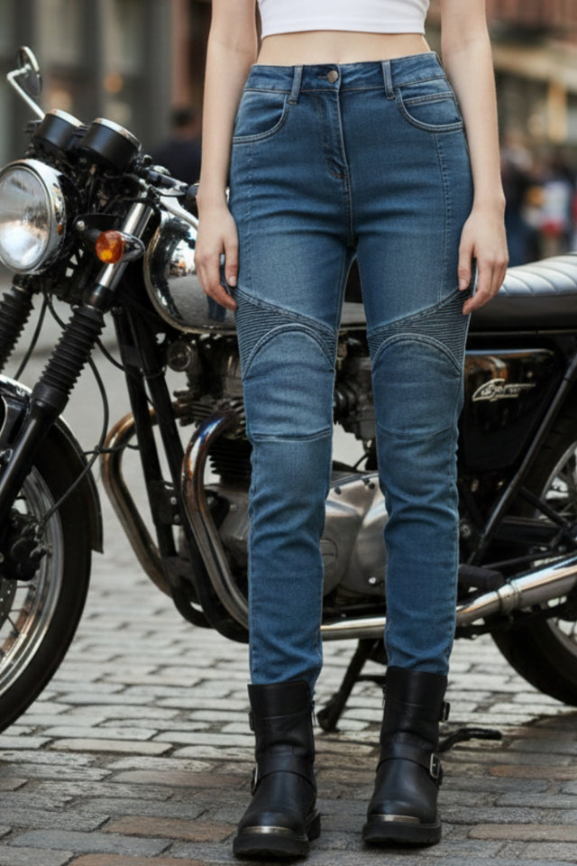 SkyBlue Women's Kevlar Riding Jeans