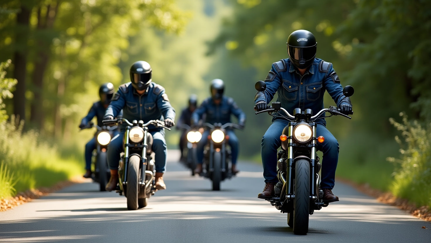 jean jacket motorcycle vest